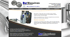 Desktop Screenshot of burmaquinas.com.ar